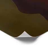 Jezus Christus met de doornenkroon Poster (Hoek)