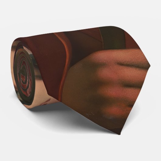 Jezus Christus met de doornenkroon Stropdas (Opgerold)