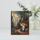 Jezus Christus met de engel Briefkaart (Staand voorkant)