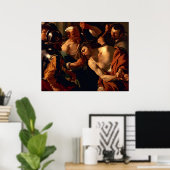 Jezus Christus met de Kroon van Thorns Poster (Thuiskantoor)