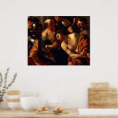 Jezus Christus met de Kroon van Thorns Poster (Keuken)