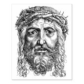 Jezus Christus met doornenkroon Rubberstempel (Afrduk)