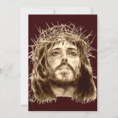Jezus Christus met een Kroon van Thorns (Voorkant)