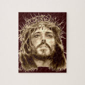 Jezus Christus met een Kroon van Thorns Legpuzzel (Verticaal)