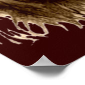 Jezus Christus met een Kroon van Thorns Poster (Hoek)