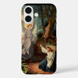 Jezus Christus met engel  iPhone 16 Hoesje