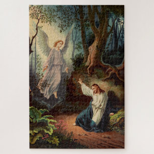 Jezus Christus met engel Legpuzzel