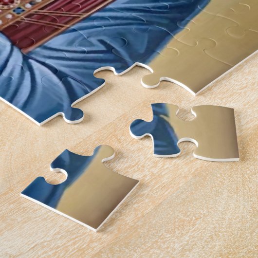 Jezus Christus met het evangeliicum Legpuzzel (Zijkant)