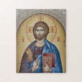 Jezus Christus met het evangeliicum Legpuzzel (Verticaal)