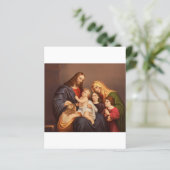 Jezus Christus met Kinderen Premium Kunstwerk (Staand voorkant)