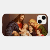 Jezus Christus met Kinderen Premium Kunstwerk Case-Mate iPhone Case (Achterkant (horizontaal))