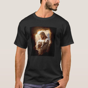 Jezus Christus met Lam Katholieke Christelijke Kun T-shirt