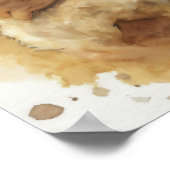 Jezus Christus met Lam Poster (Hoek)