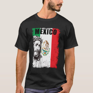 Jezus Christus Mexico Katholiek T-shirt