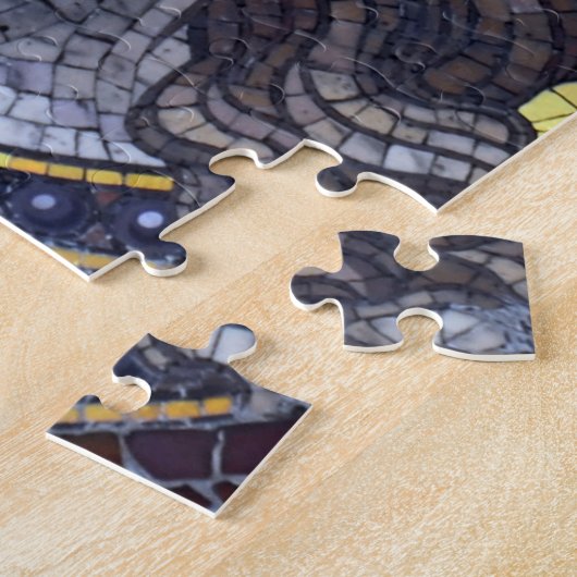 Jezus Christus,  mozaïek, Heilige Bijbel /Tsjechis Legpuzzel (Zijkant)