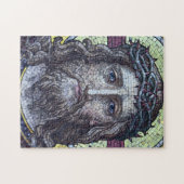 Jezus Christus,  mozaïek, Heilige Bijbel /Tsjechis Legpuzzel (Horizontaal)