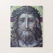 Jezus Christus,  mozaïek, Heilige Bijbel /Tsjechis Legpuzzel (Verticaal)