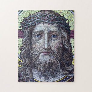 Jezus Christus,  mozaïek, Heilige Bijbel /Tsjechis Legpuzzel