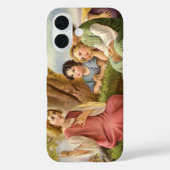 Jezus Christus Onderwijskinderen, religie Case-Mate iPhone Case (Achterkant)