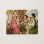 Jezus Christus Onderwijskinderen,  religie Legpuzzel (Horizontaal)