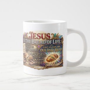 Jezus Christus onthult de waarheid over het brood  Grote Koffiekop