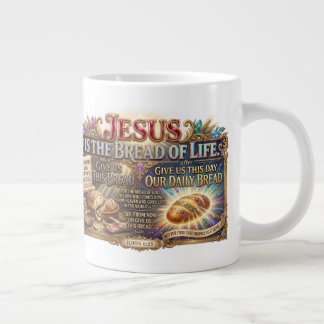 Jezus Christus onthult de waarheid over het brood  Grote Koffiekop