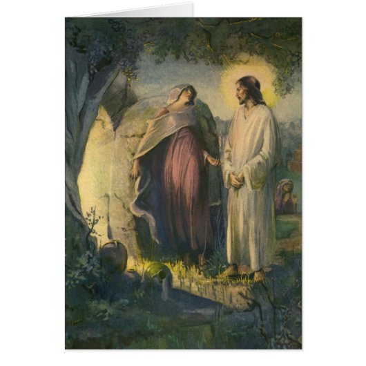 Jezus Christus, ontstaan door de Tomb, met de groe (Voorkant)