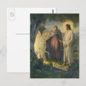 Jezus Christus, ontstaan door de Tomb, met de groe Briefkaart (Voorkant / Achterkant)