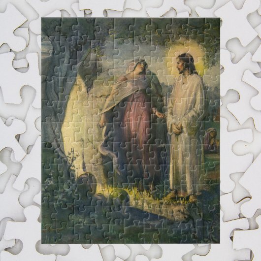 Jezus Christus, ontstaan door de Tomb, met de groe Legpuzzel