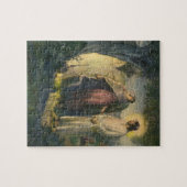 Jezus Christus, ontstaan door de Tomb, met de groe Legpuzzel (Horizontaal)