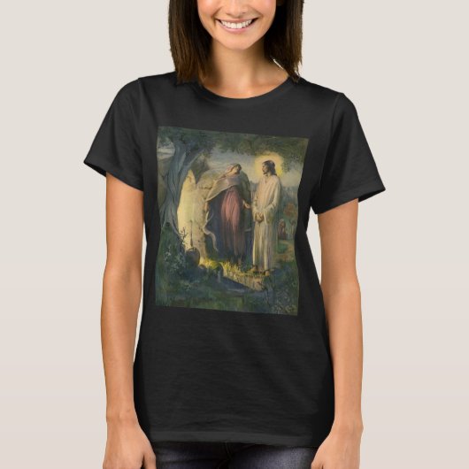 Jezus Christus, ontstaan door de Tomb, met de groe T-shirt (Voorkant)