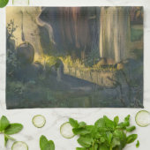 Jezus Christus, ontstaan door de Tomb, met de groe Theedoek (Gevouwen)