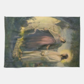 Jezus Christus, ontstaan door de Tomb, met de groe Theedoek (Horizontaal)