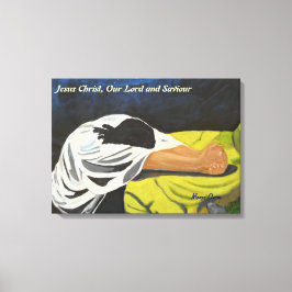 Jezus Christus, Onze Heer en Verlosser Canvas Afdruk
