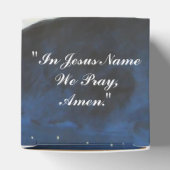 Jezus Christus, onze Heer Favor Box Bedankdoosjes (Bovenkant)