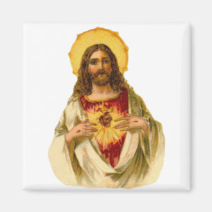 Jezus Christus onze Lord Sacred Heart Magneet