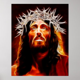 Jezus Christus Onze redder Poster