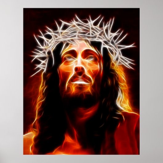 Jezus Christus Onze redder Poster (Voorkant)
