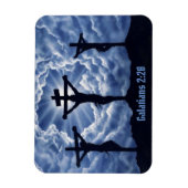 Jezus Christus op de Galatiërs 2:20 Keuken Magneet (Verticaal)