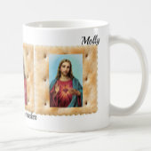 Jezus Christus op een Soda Cracker Cup Koffee Mok