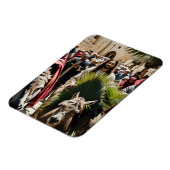 Jezus Christus op Ezel Magneet (Linkerzijde)