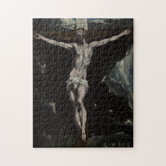 Jezus Christus op het kruis Legpuzzel (Verticaal)