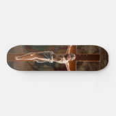 Jezus Christus op het kruis Persoonlijk Skateboard (Horizontaal)