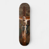 Jezus Christus op het kruis Persoonlijk Skateboard (Voorkant)
