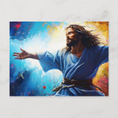 Jezus Christus opstanding Briefkaart (Voorkant)