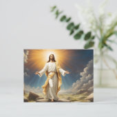 Jezus Christus opstanding Briefkaart (Staand voorkant)