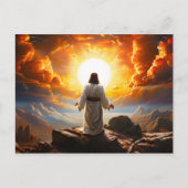 Jezus Christus opstanding Briefkaart (Voorkant)
