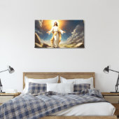Jezus Christus opstanding Canvas Afdruk (Insitu (Slaapkamer))