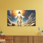 Jezus Christus opstanding Canvas Afdruk (Insitu (Woonkamer))
