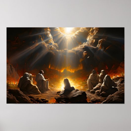 Jezus Christus opstanding Poster (Voorkant)